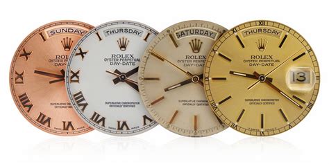 rolex day date motif dial|rolex day date dial replacement.